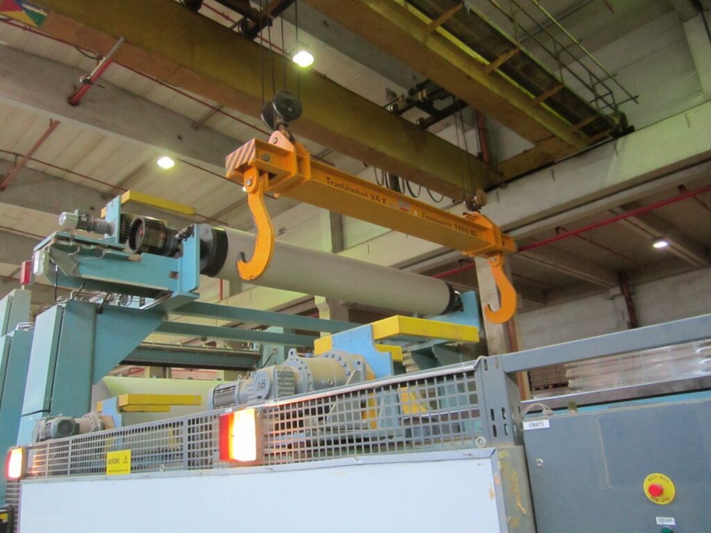 Rigid Lifting Beam for Tambours