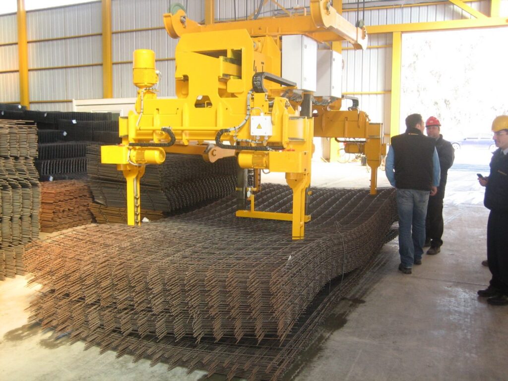 Reinforcement Steel Mesh Grab, internal gripping