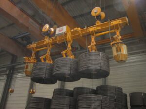 Wire Coil Inner Tongs Lifting Beam
