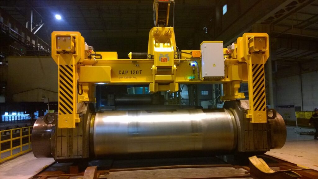 Electromotive Single Mill Roll Transport Grab