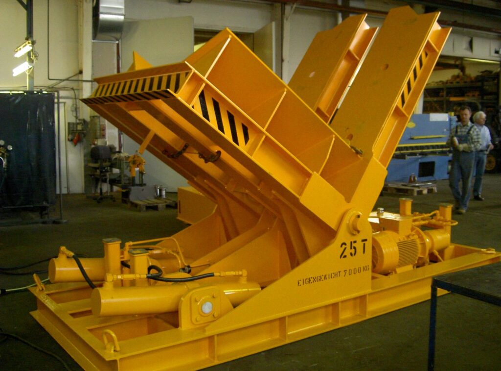 Electro-hydraulic Upender /  Tilting Table