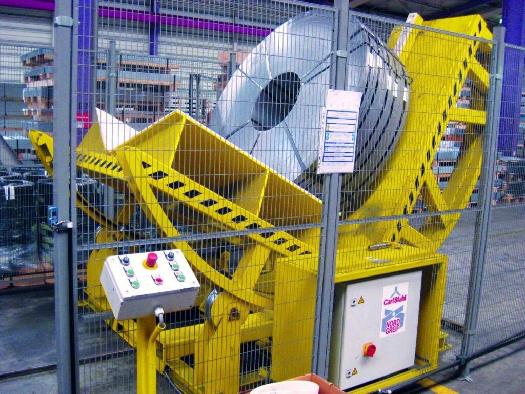 Electromotive Coil Tilting Table / Upender