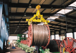 spool tong, Spool and cable drum lifter, Spool gripper, Spool hook, Spool lifting device, Reel, Lifting & Handling Equipment, LOAD HANDLING DEVICES