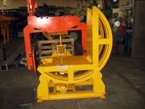 Tilting table, upender, turning unit, turning table, blanc turning table, turning device, coil turning unit, turnwheel, wire coil turning device, turning equipment, turnover device, positioner, toolmover, LOAD HANDLING DEVICES