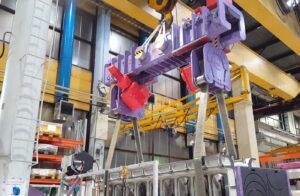 Turning Lifting Beam for Engines